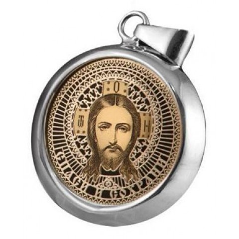 Серебряная подвеска Спаситель