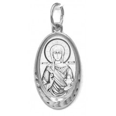 Серебряная подвеска Мария Магдалина
