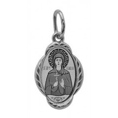 Серебряная подвеска Клавдия