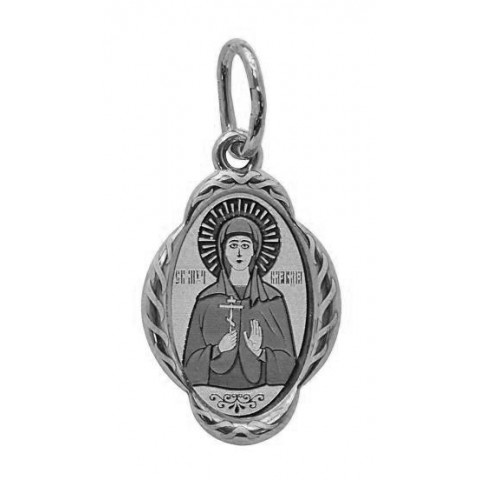 Серебряная подвеска Клавдия