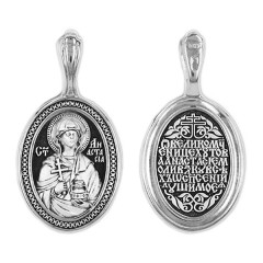 Серебряная подвеска Анастасия