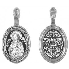 Серебряная подвеска Марина