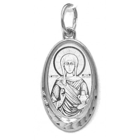 Серебряная подвеска Мария Магдалина