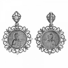 Серебряная подвеска Господь Вседержитель