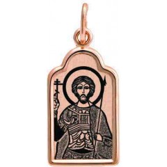 Золотая подвеска Виктор